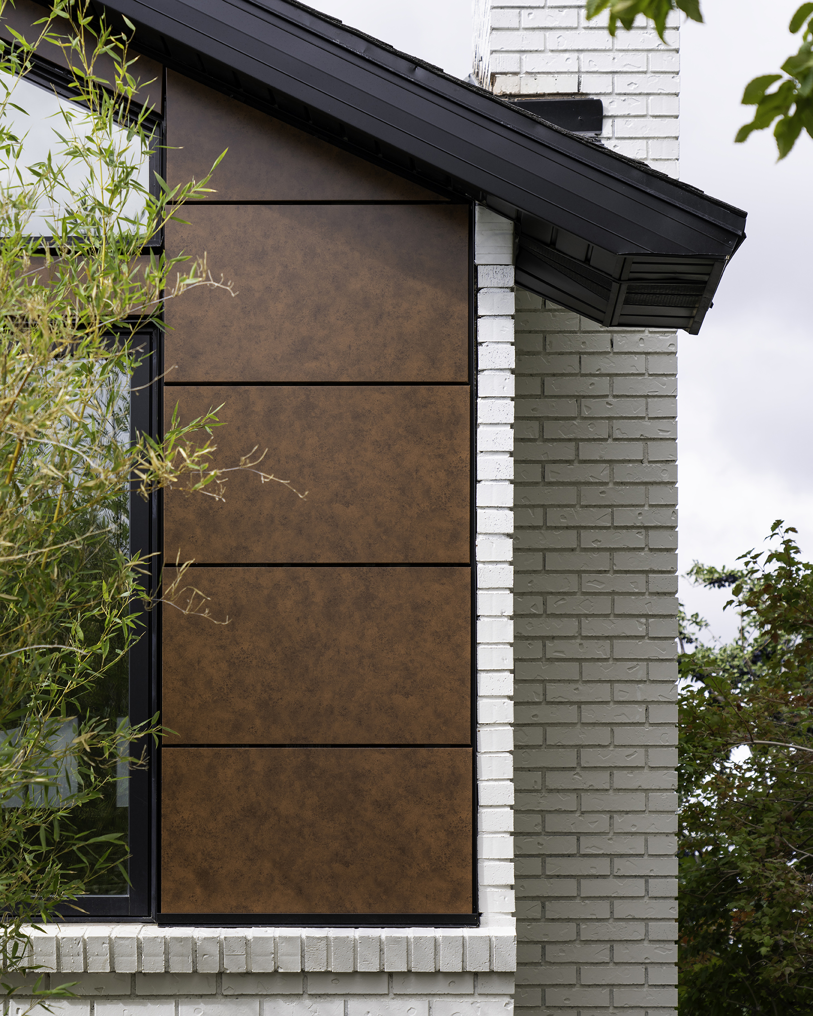 Rusted Metal, ALUCOBOND PLUS, ALUCOBOND EasyFix, Product Photography, Salt Lake City, UT, Aluminum Composite Material, Exterior Home Remodel