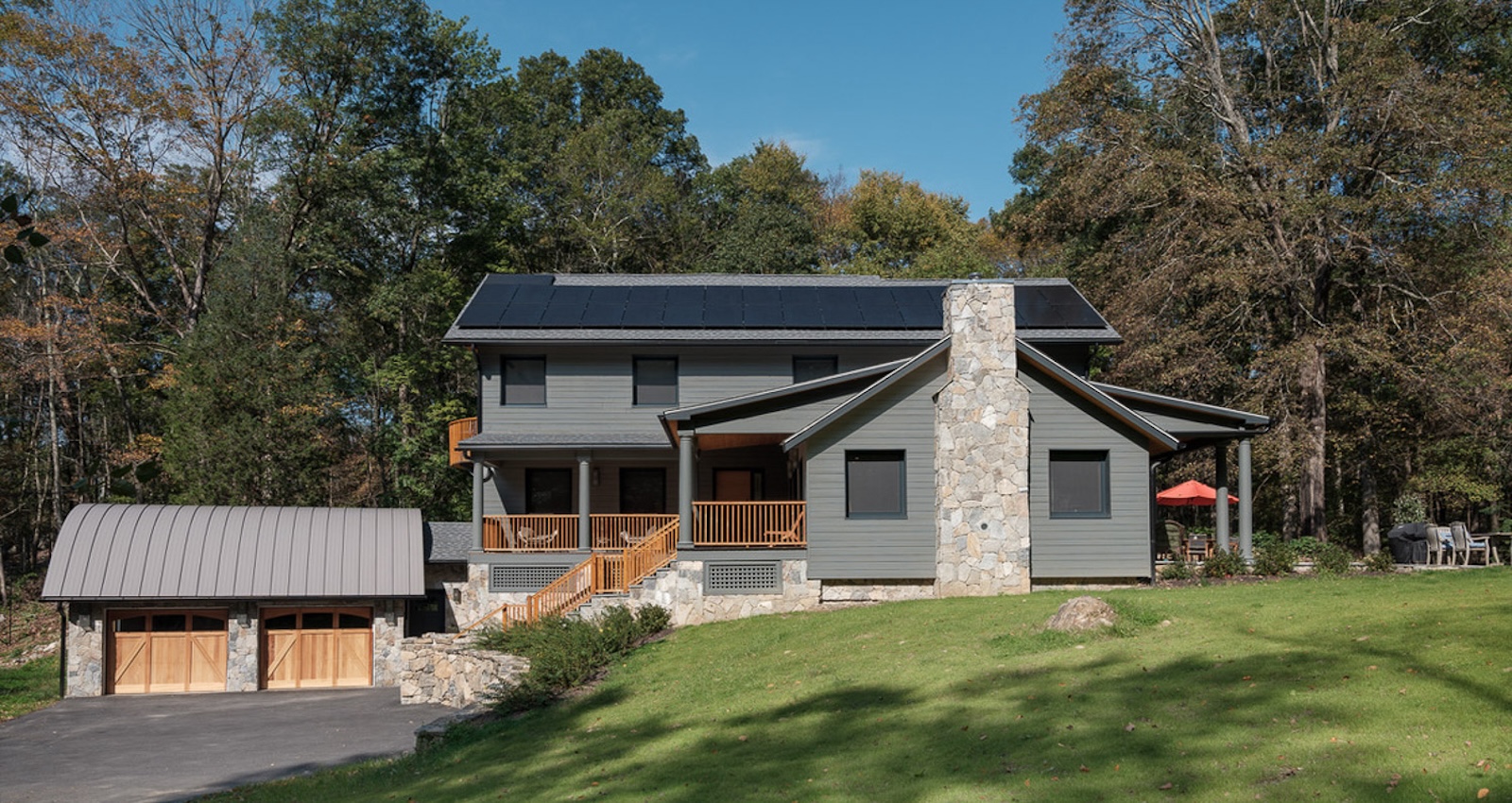 Shown is Dan Colombini's Passive House-certified home in Ossining, N.Y. | Photo: Brian Madden, photographer