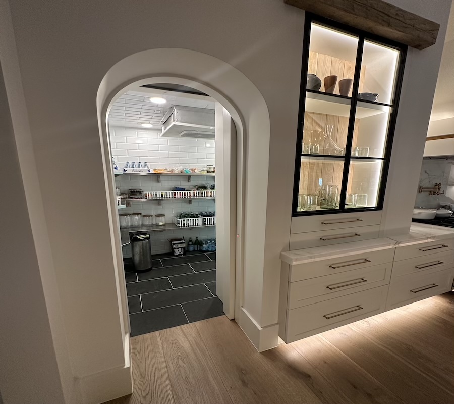 The RootCellar walk-in refrigerator is fully customizable to the kitchen it is placed in. | Photo: Chris Freeman, The Freeman Company