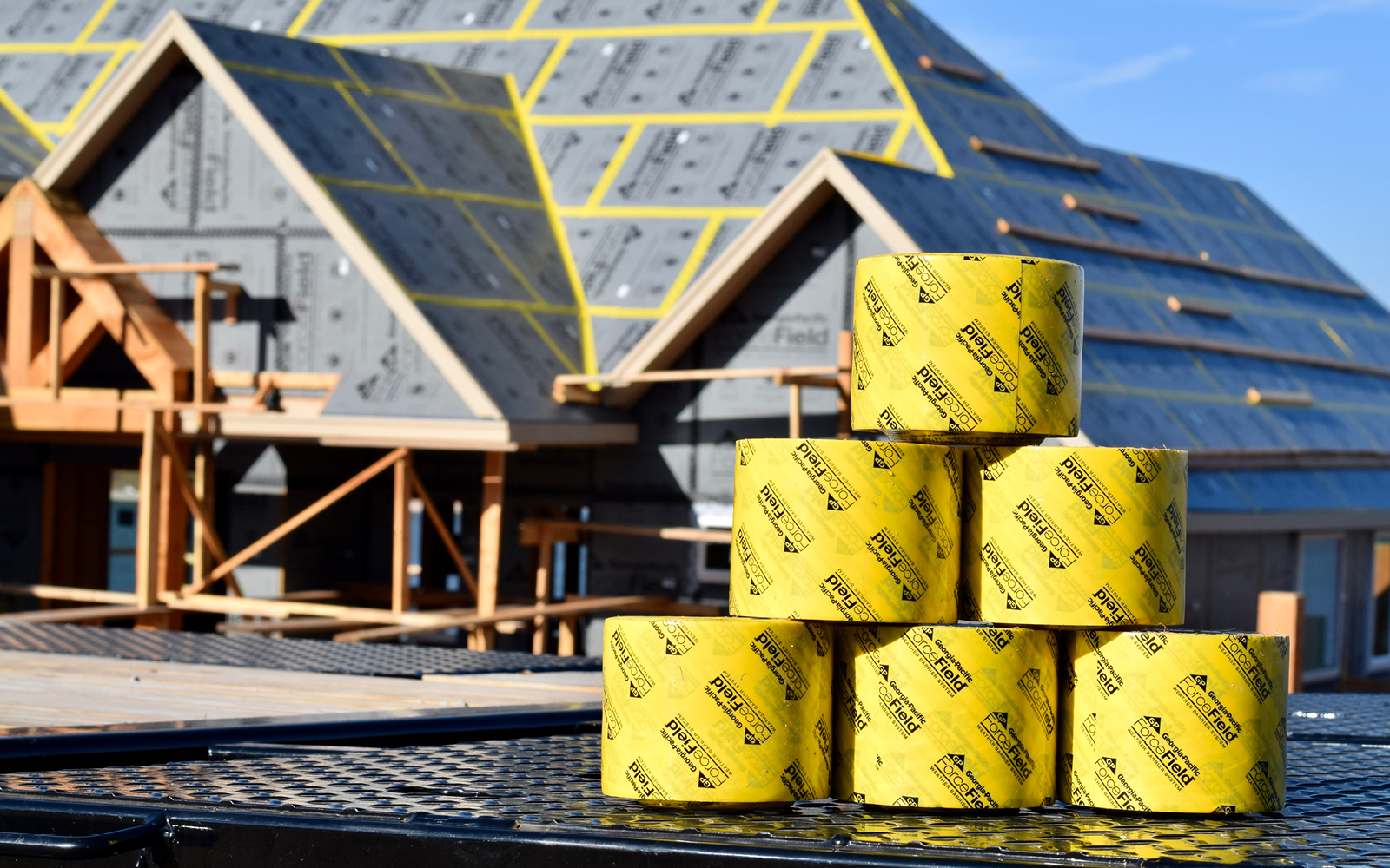 Easy, efficient installation of GP’s integrated WRB sheathing system