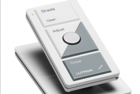 Lutron’s Sivoia QS Wireless system offers convenient daylight control for new or