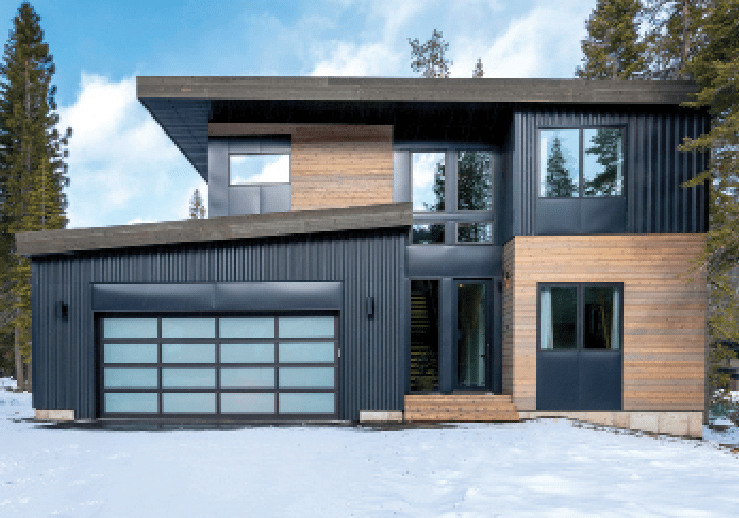 Factory-built custom home in Lake Tahoe