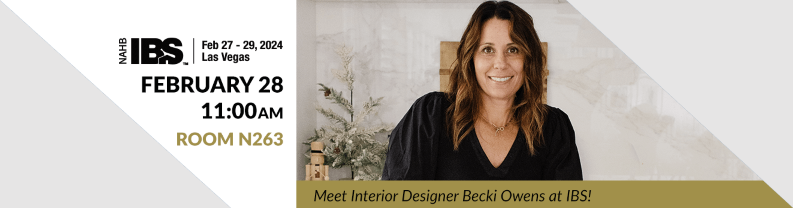 Custom Builder to Talk Color Design with Becki Owens at IBS
